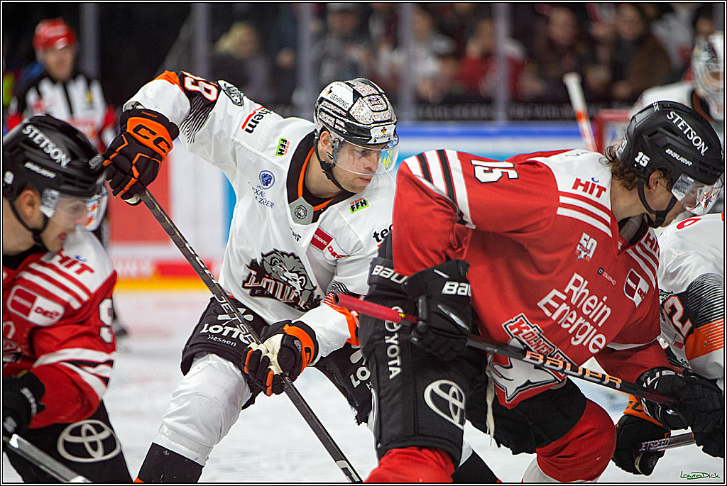 PENNY DEL; Koelner Haie- Loewen Frankfurt; Koeln, 18.12.2022